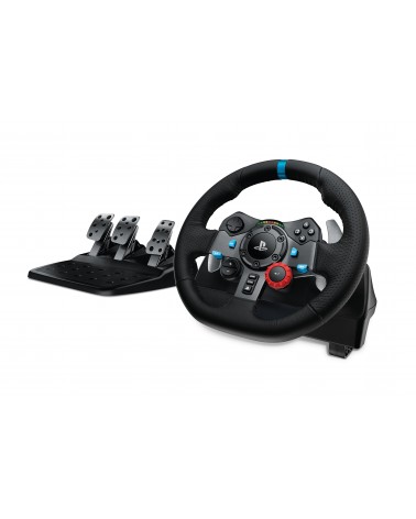 icecat_Logitech G G29 Black USB 2.0 Steering wheel + Pedals Analogue Playstation 3, PlayStation 4