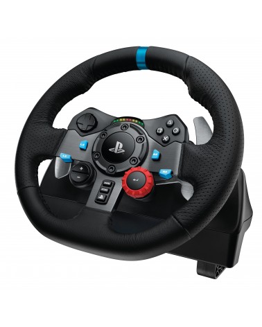 icecat_Logitech G G29 Black USB 2.0 Steering wheel + Pedals Analogue Playstation 3, PlayStation 4