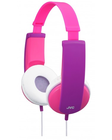 icecat_JVC HA-KD5-P-E auricular y casco Auriculares Diadema Conector de 3,5 mm Rosa, Púrpura