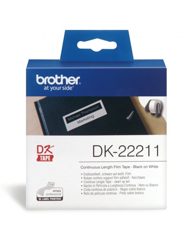 icecat_Brother DK-22211 páska pro tvorbu štítků Černá na bílé