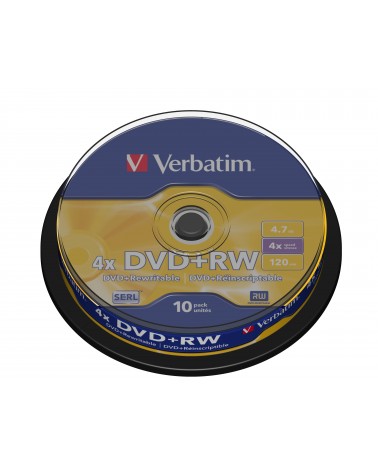 icecat_Verbatim DVD+RW Matt Silver 4,7 GB 10 pieza(s)