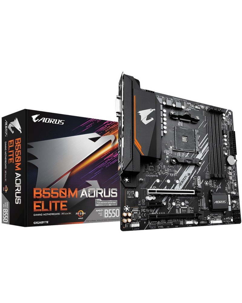 icecat_Gigabyte B550M AORUS ELITE AMD B550 Socket AM4 micro ATX