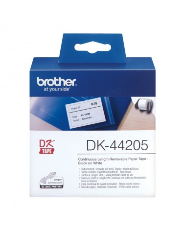 icecat_Brother DK-44205 páska pro tvorbu štítků Černá na bílé