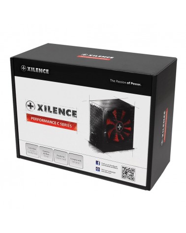 icecat_Xilence Performance C XP600R6 unité d'alimentation d'énergie 450 W 20+4 pin ATX ATX Noir