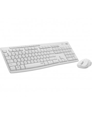 icecat_Logitech MK295 Silent Wireless Combo Tastatur RF Wireless QWERTZ Deutsch Weiß