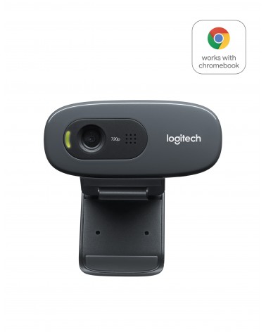 icecat_Logitech C270 Webcam 3 MP 1280 x 720 Pixel USB 2.0 Schwarz