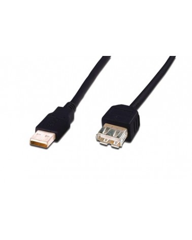icecat_ASSMANN Electronic AK-300202-018-S USB kabel 1,8 m USB 2.0 USB A Černá