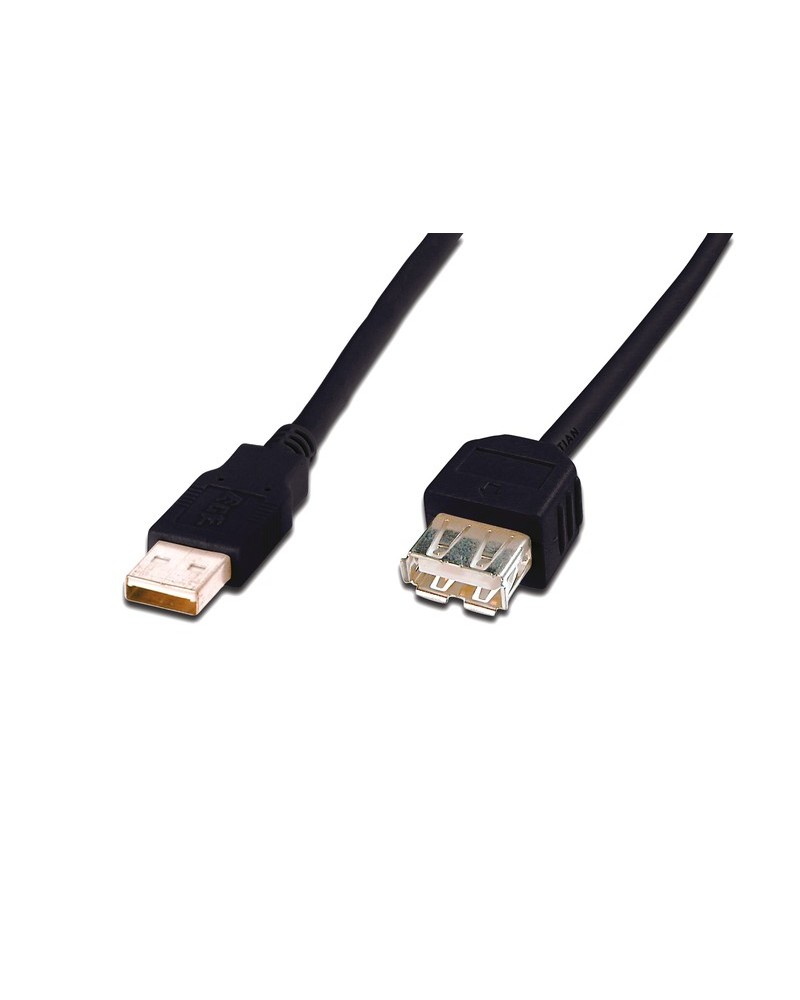 icecat_ASSMANN Electronic AK-300202-050-S USB cable 5 m USB 2.0 USB A Black