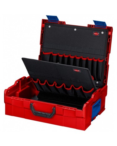 icecat_Knipex 00 21 19 LB tool storage case Black, Red ABS synthetics