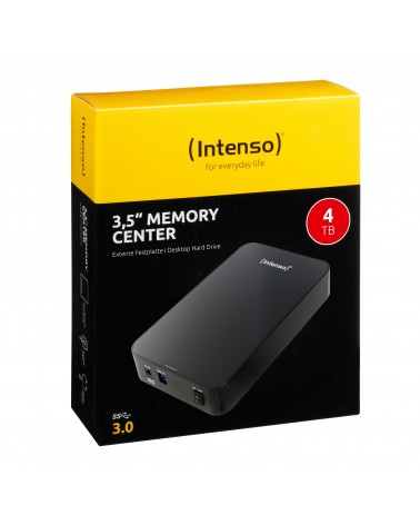 icecat_Intenso 3.5" Memory Center 4TB disque dur externe 4000 Go Noir