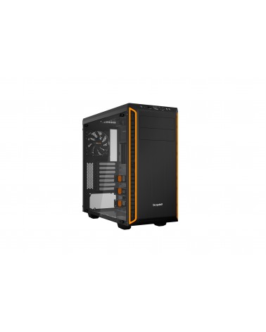 icecat_be quiet! Pure Base 600 Window Midi Tower Schwarz, Orange