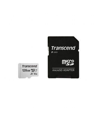 icecat_Transcend TS128GUSD300S-A Speicherkarte 128 GB MicroSDXC NAND Klasse 10