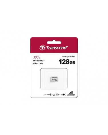 icecat_Transcend TS128GUSD300S-A mémoire flash 128 Go MicroSDXC NAND Classe 10