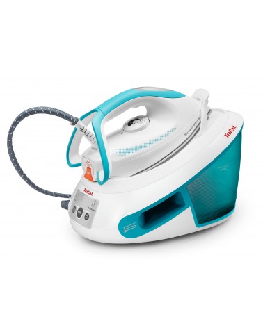 icecat_Tefal Express Anti-Calc SV8010 steam ironing station 2800 W 1.8 L Turquoise, White