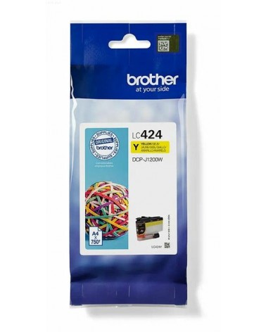 icecat_Brother LC-424Y ink cartridge 1 pc(s) Original Yellow