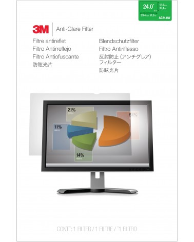 icecat_3M Filtro antiriflesso per monitor widescreen da 24” (16 10)