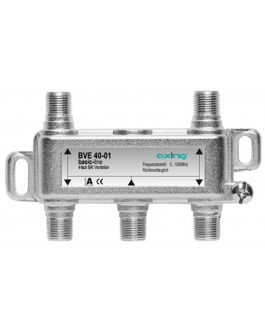 icecat_Axing BVE040011 Divisor de señal para cable coaxial Acero inoxidable