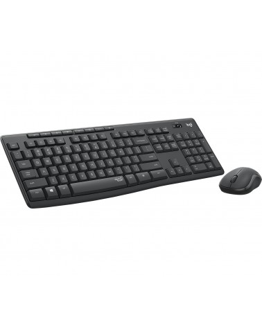 icecat_Logitech MK295 Silent Wireless Combo teclado RF inalámbrico QWERTZ Alemán Negro