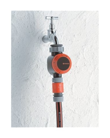 icecat_Gardena 1169-20 raccordo e adattatore per tubo Connettore per rubinetto Plastica Grigio, Arancione 1 pz