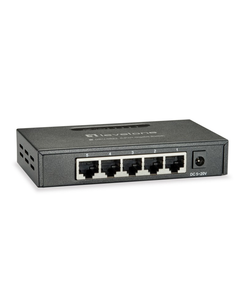 icecat_LevelOne GEU-0523 Netzwerk-Switch Unmanaged Gigabit Ethernet (10 100 1000) Schwarz