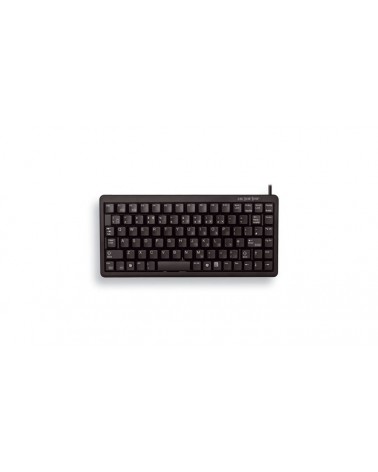 icecat_CHERRY G84-4100 Kompakte Kabelgebundene Tastatur, USB PS2 Schwarz (QWERTY - DE)