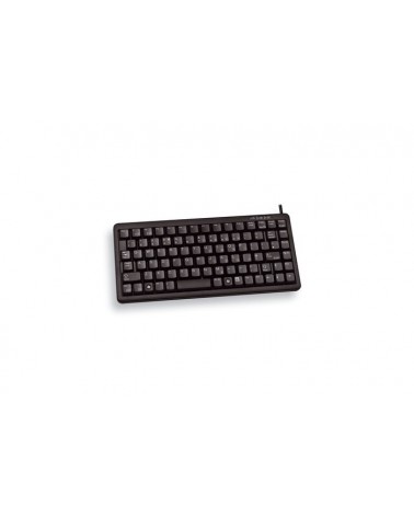 icecat_CHERRY G84-4100 Kompakte Kabelgebundene Tastatur, USB PS2 Schwarz (QWERTY - DE)