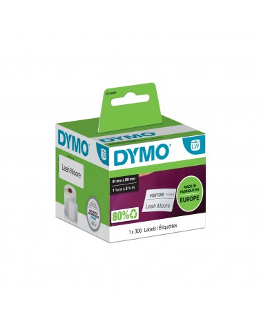 icecat_DYMO Small Name Badge Labels- 41 x 89 mm - S0722560