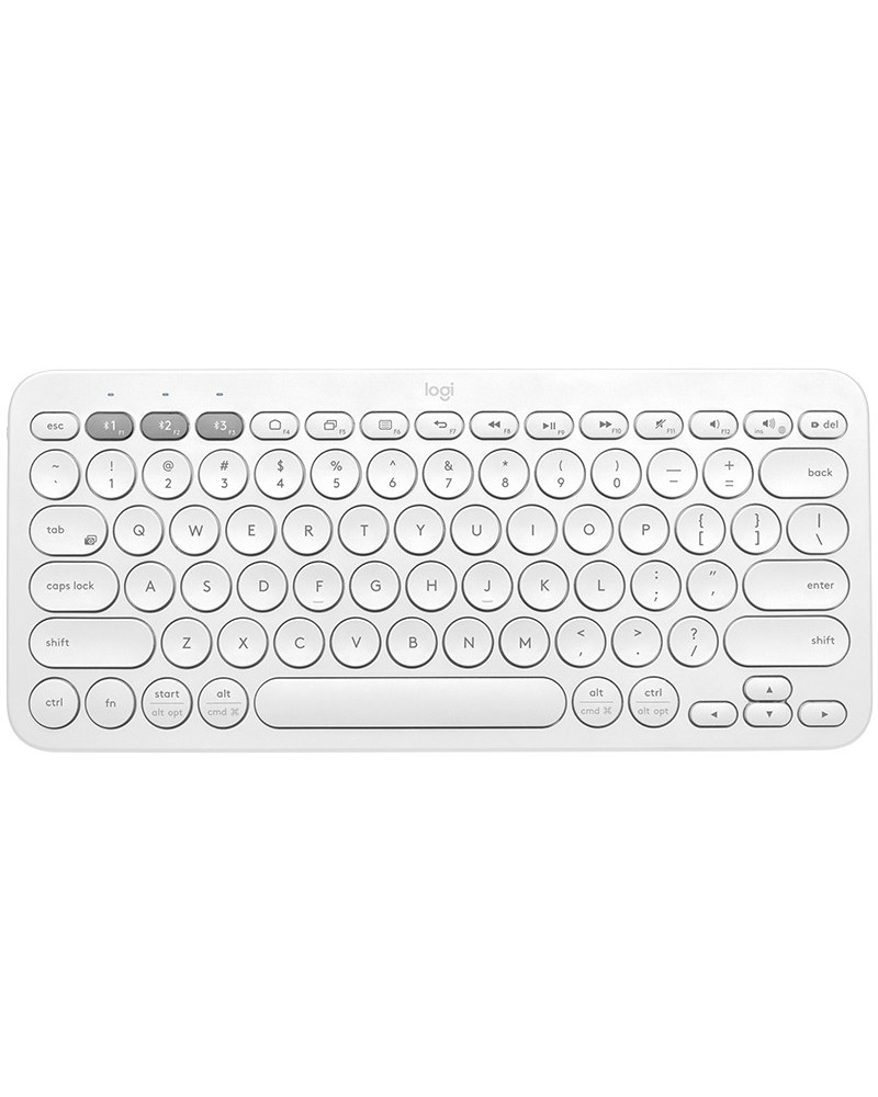 icecat_Logitech K380 teclado Bluetooth QWERTZ Alemán Blanco