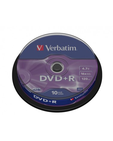 VERBATIM DVD+R 4,7 GB,...