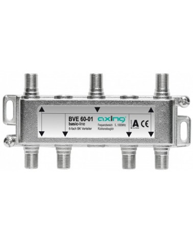 icecat_Axing BVE 60-01 Diviseur de câbles Argent