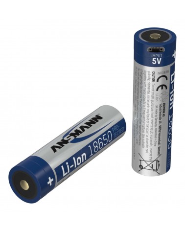 icecat_Ansmann 1307-0003 pile domestique Batterie rechargeable 18650 Lithium-Ion (Li-Ion)