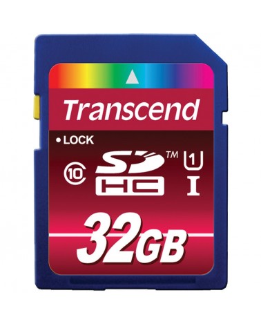icecat_Transcend 32GB SDHC CL 10 UHS-1 paměťová karta MLC Třída 10