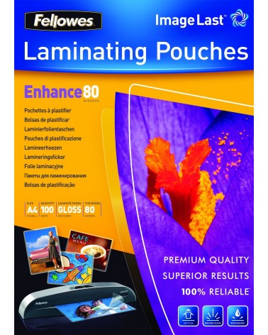 icecat_Fellowes ImageLast A4 80 Micron Laminating Pouch - 100 pack