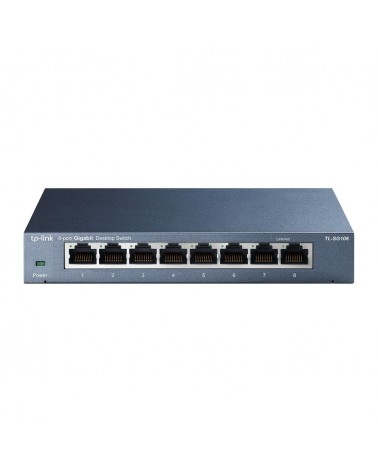 icecat_TP-LINK TL-SG108 No administrado Gigabit Ethernet (10 100 1000) Negro