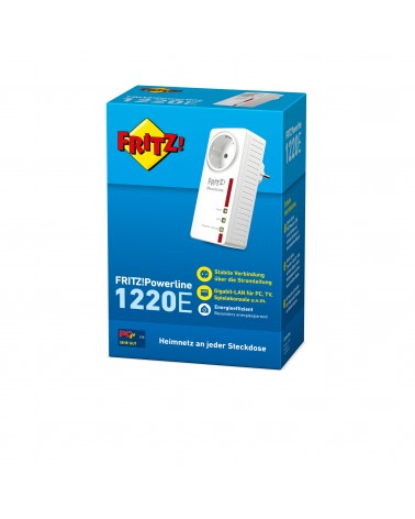 icecat_AVM FRITZ!Powerline 1220E 1200 Mbit s Collegamento ethernet LAN Bianco 1 pz