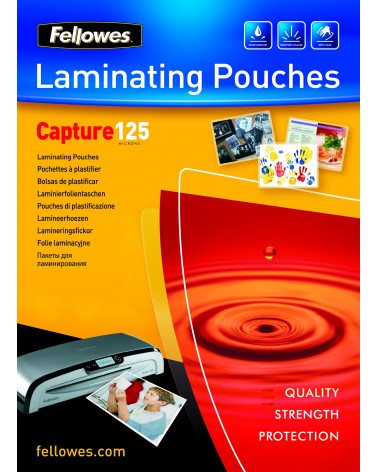 icecat_Fellowes Glossy 125 Micron Card Laminating Pouch - 75x105mm