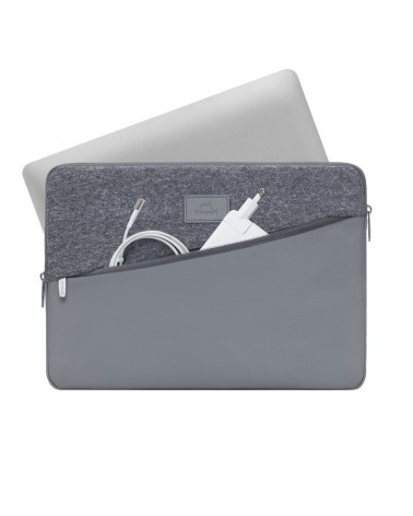 icecat_Rivacase 7903 notebook case 33.8 cm (13.3") Sleeve case Grey