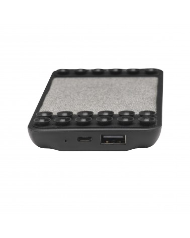 icecat_Denver PBQ-4000 batteria portatile Polimeri di litio (LiPo) 4000 mAh Carica wireless Nero