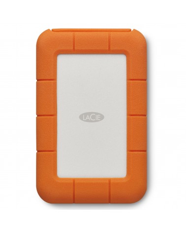 icecat_LaCie Rugged Secure Externe Festplatte 2000 GB Orange, Weiß