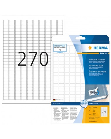 icecat_HERMA 10000 etichetta per stampante Bianco Etichetta per stampante autoadesiva