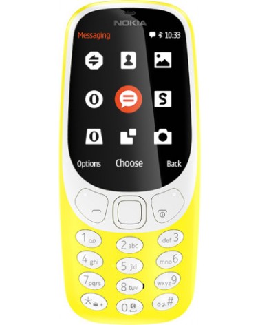 Nokia 3310 Dual Sim Yellow,...