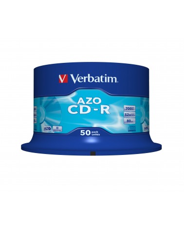 icecat_Verbatim CD-R AZO Crystal 700 MB 50 pieza(s)