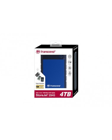 icecat_Transcend StoreJet 25H3 disco duro externo 4000 GB Azul, Marina