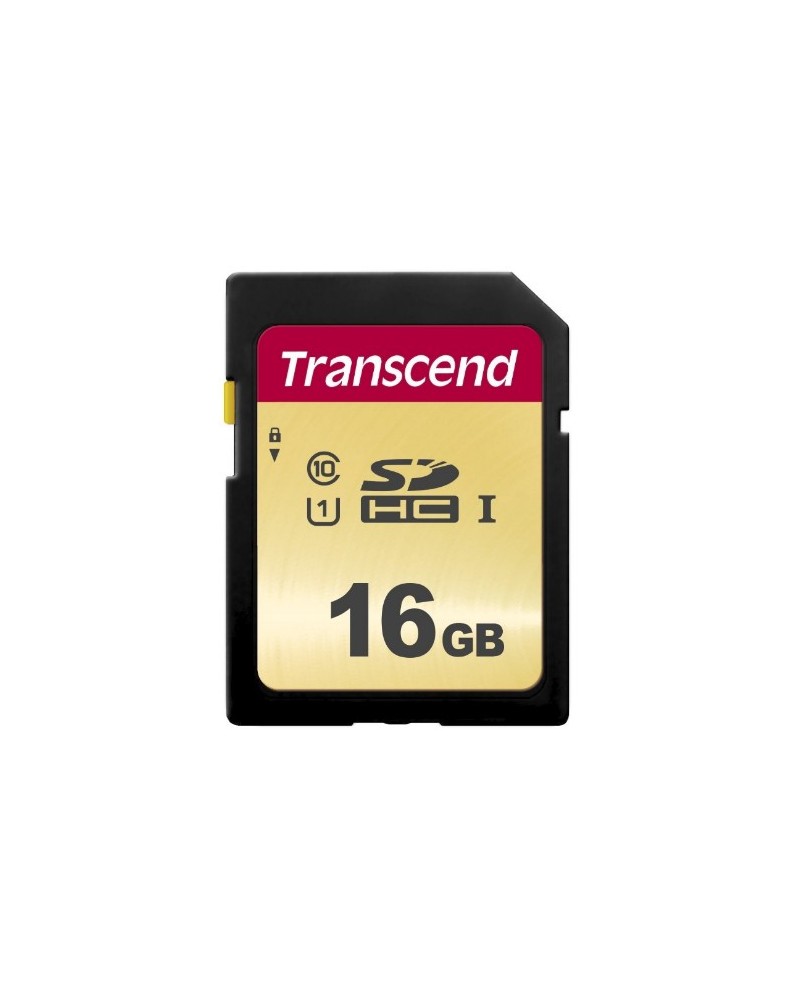 icecat_Transcend 16GB, UHS-I, SD mémoire flash 16 Go SDHC Classe 10