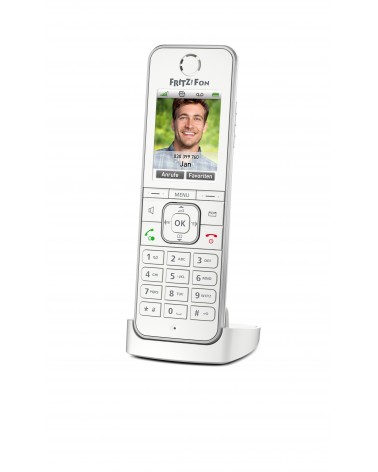icecat_AVM FRITZ!Fon C6 Téléphone DECT Identification de l'appelant Blanc