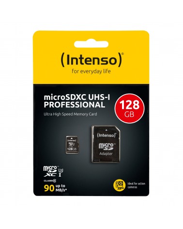 icecat_Intenso microSDXC 128GB Class 10 UHS-I Professional - Extended Capacity SD (MicroSDHC) mémoire flash 128 Go Classe 10