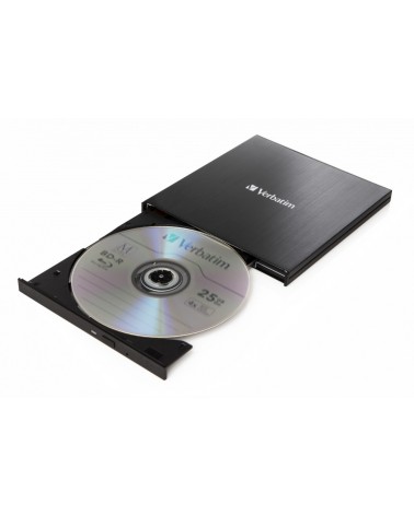 icecat_Verbatim 43889 optical disc drive Blu-Ray RW Black