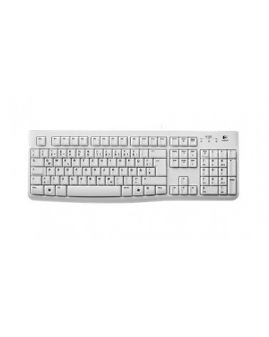 icecat_Logitech K120 clavier USB QWERTZ Allemand Blanc