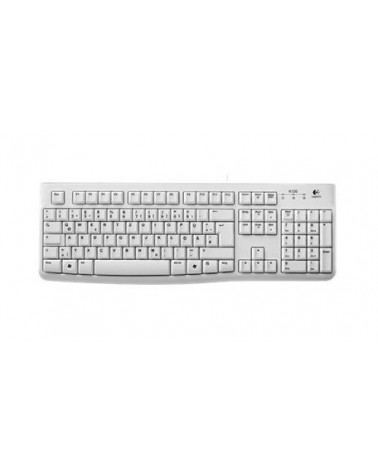 icecat_Logitech K120 keyboard USB QWERTZ German White