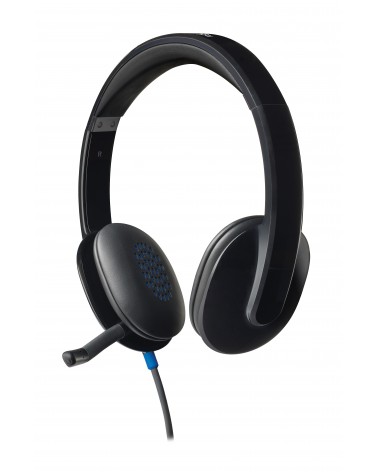 icecat_Logitech H540 USB Computer Headset Avec un son haute définition et des commandes sur l'oreillette